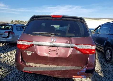 2013 Honda Odyssey Ex из США, поврежденный, VIN 5FNRL5H41DB082461